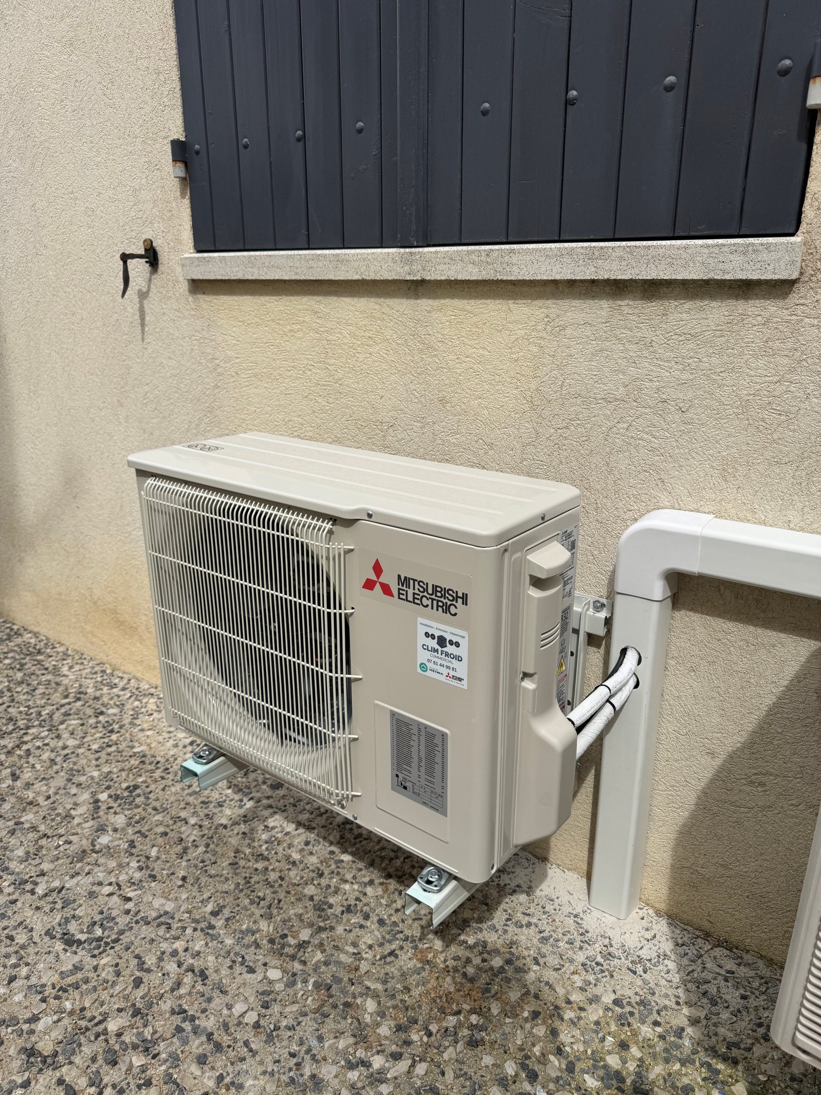 Installation de groupes extérieurs Panasonic